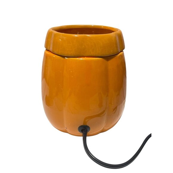 Ceramic Pumpkin Electric Wax Warmer Jack-O-Lantern Design - Picture 5 of 9